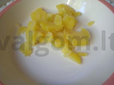 Šaltas indų sriuba su kefyru Žingsnis 1