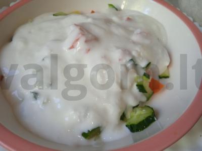 Šaltas indų sriuba su kefyru Žingsnis 5