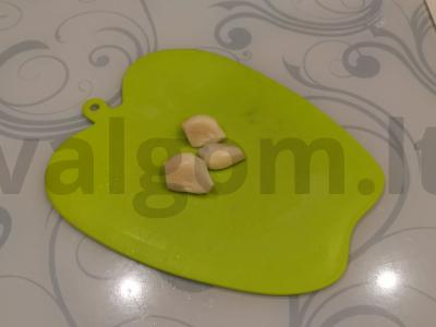 Keptas vištienos filė medaus-sojų marinate Žingsnis 2