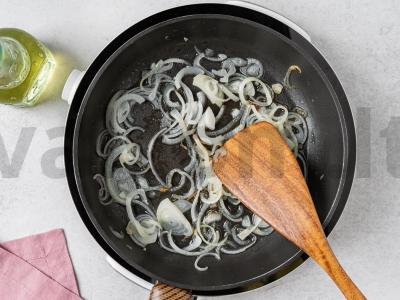 Lęšiai su džiovintais pomidorais Žingsnis 1