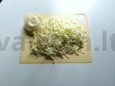 Salotas „Kapmorluk“ Žingsnis 1