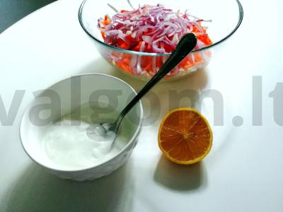 Salotas „Kapmorluk“ Žingsnis 4