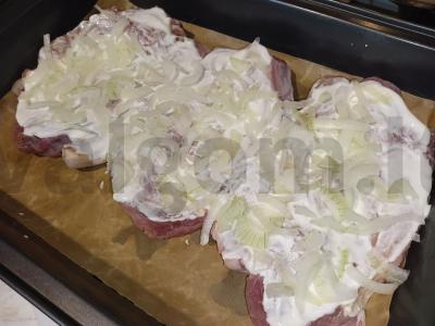 Kiaulienos nugarinė „Prancūziškai“ Žingsnis 4