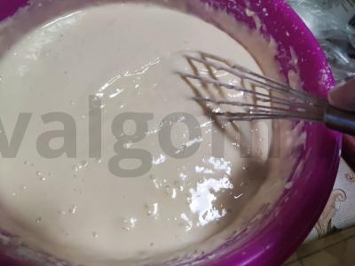 Kefyro blynai su serbentais Žingsnis 1