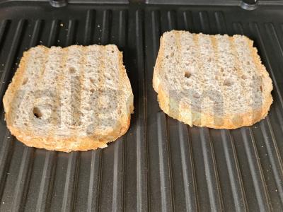 Krištolinė sumuštinis su kumpiu Žingsnis 1