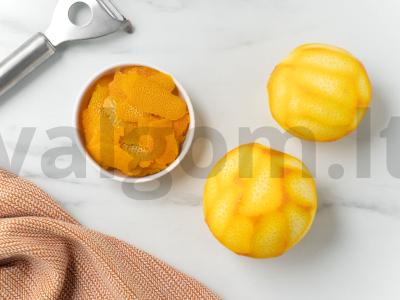 Apelsinai prieskonių sirupe Žingsnis 1