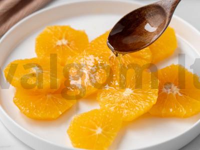 Apelsinai prieskonių sirupe Žingsnis 4