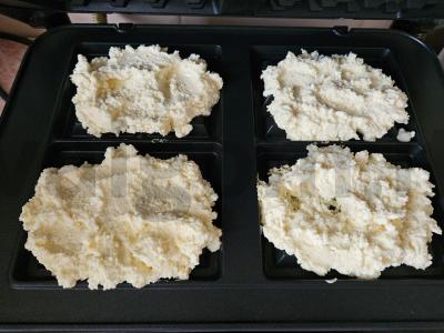 Vafliai su islandišku skyr Žingsnis 3