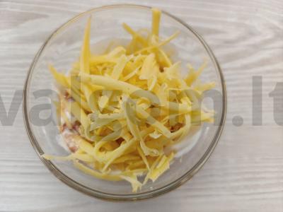 Farfalle su pomidorų-grietinės padažu Žingsnis 2