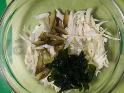 Salotas „Kopūstų rojus“ Žingsnis 4