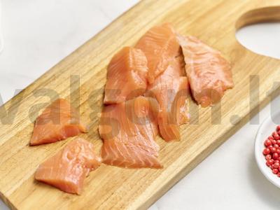 Kanarė su lašiša ir sūriu Žingsnis 2