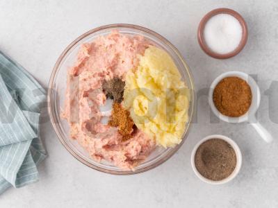 Kotletai su avižiniais dribsniais Žingsnis 5