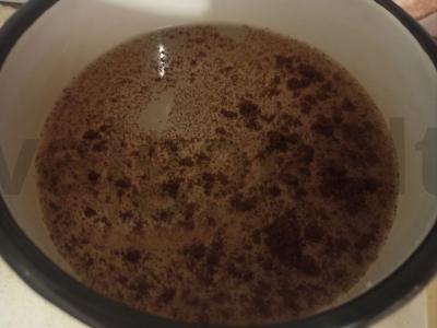 Arbatos gėrimas su greipfrutų sultimis ir maltu ciberžole Žingsnis 1