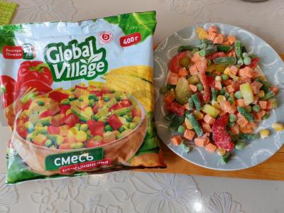 Koldūnų ir daržovių apkepas Žingsnis 4