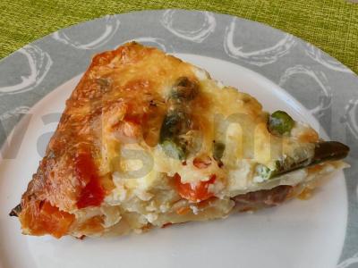 Koldūnų ir daržovių apkepas pagrindine nuotrauka