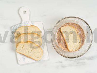 Saldi skrudinta duona su cinamonu Žingsnis 4