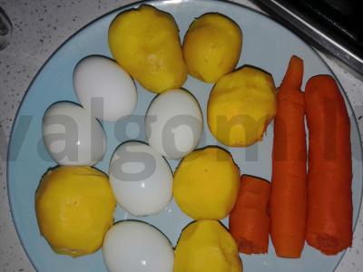 Olivje su pienine dešrelėmis Žingsnis 2