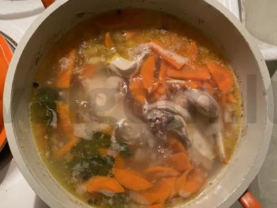 Vištienos sriuba su makaronais pagrindine nuotrauka