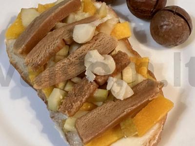 Saldžioji, originali brusketė pagrindine nuotrauka