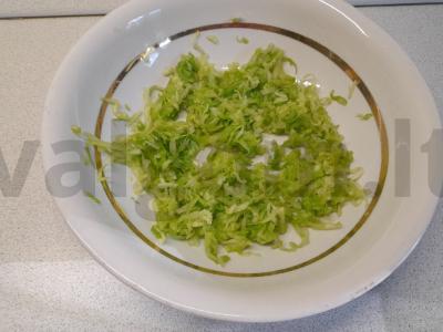 Krisčiai salotas su saldžiuoju pipiru Žingsnis 1