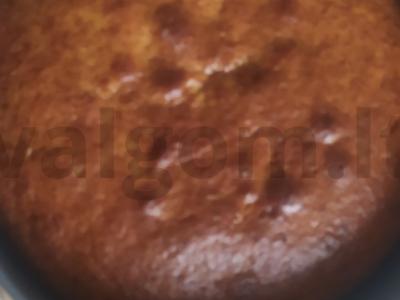 Tortas „Uogos ant sniego“ Žingsnis 4