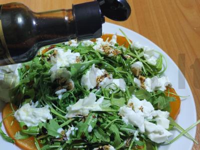 Salotas su persimonu ir stracciatella Žingsnis 5