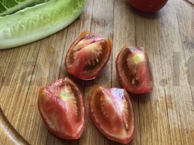 Salotas su alyvuogėmis ir feta sūriu Žingsnis 4