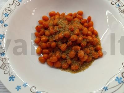 Šaltalankių gėrimas su obuoliu ir cinamonu Žingsnis 1