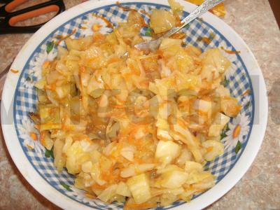 Kopūstų galeta „Rudens dovanos“ Žingsnis 3