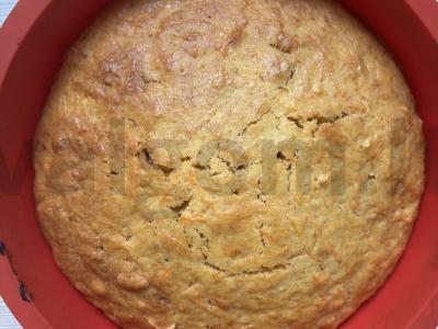 Morkų keksiukas su žemės riešutais Žingsnis 10