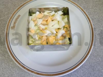 Salotas su virta jautienos liežuviu, bulvėmis ir kukurūzais Žingsnis 4