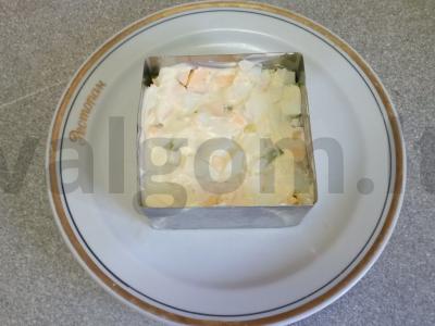 Salotas su virta jautienos liežuviu, bulvėmis ir kukurūzais Žingsnis 5