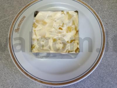 Salotas su virta jautienos liežuviu, bulvėmis ir kukurūzais Žingsnis 7