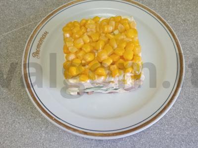 Salotas su virta jautienos liežuviu, bulvėmis ir kukurūzais Žingsnis 9