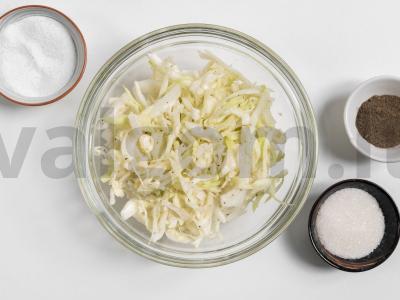 Salotas su kiaulės liežuviu taurėje Žingsnis 2