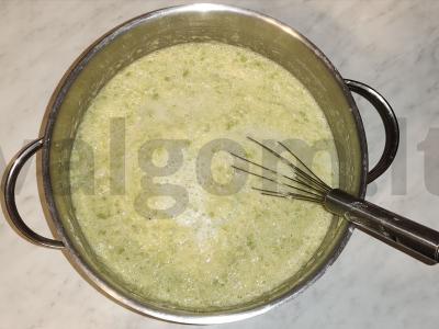 Antras patiekalas „Vasara cukinijose“ Žingsnis 1