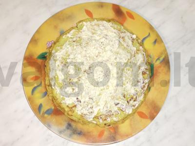 Antras patiekalas „Vasara cukinijose“ Žingsnis 4