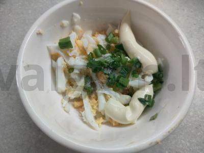 Sumuštiniai su silke ir kiaušiniu Žingsnis 2