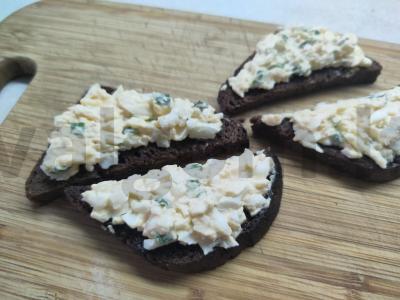 Sumuštiniai su silke ir kiaušiniu Žingsnis 3