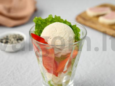 Salotas „Kiškis“ su morkų padažu Žingsnis 7