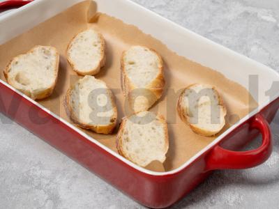 Plaktos rikotos dipas Žingsnis 1