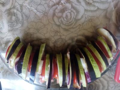 Ratatouille su daržovėmis ir prieskoniais Žingsnis 5