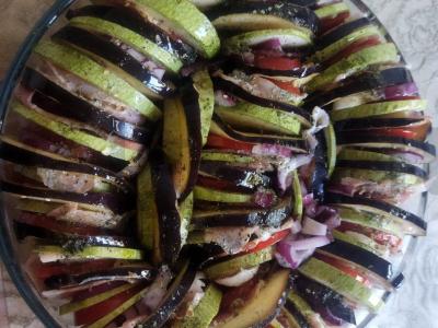 Ratatouille su daržovėmis ir prieskoniais Žingsnis 6