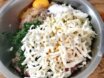 Mėsos ritinys lavaše Žingsnis 4