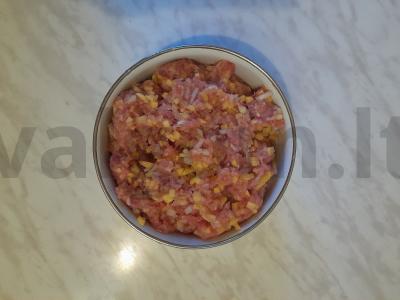 Mantai su faršu ir bulvėmis Žingsnis 2