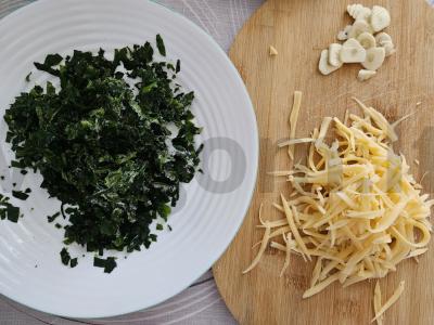 Makaronai su rikota ir špinatais Žingsnis 1