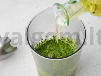 Brusketa su pesto ir kalakutienos krūtinėle Žingsnis 3