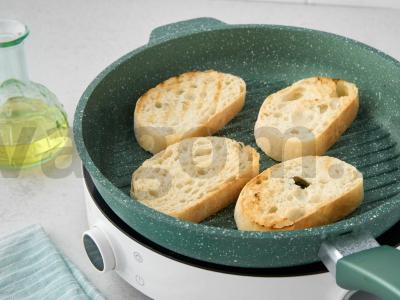 Brusketa su pesto ir kalakutienos krūtinėle Žingsnis 5