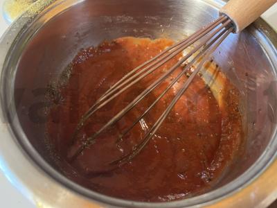 Pomidorų padažas su prieskoniais picai Žingsnis 13