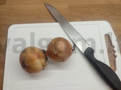 Kvesadija su vištiena ir sūriu Žingsnis 5